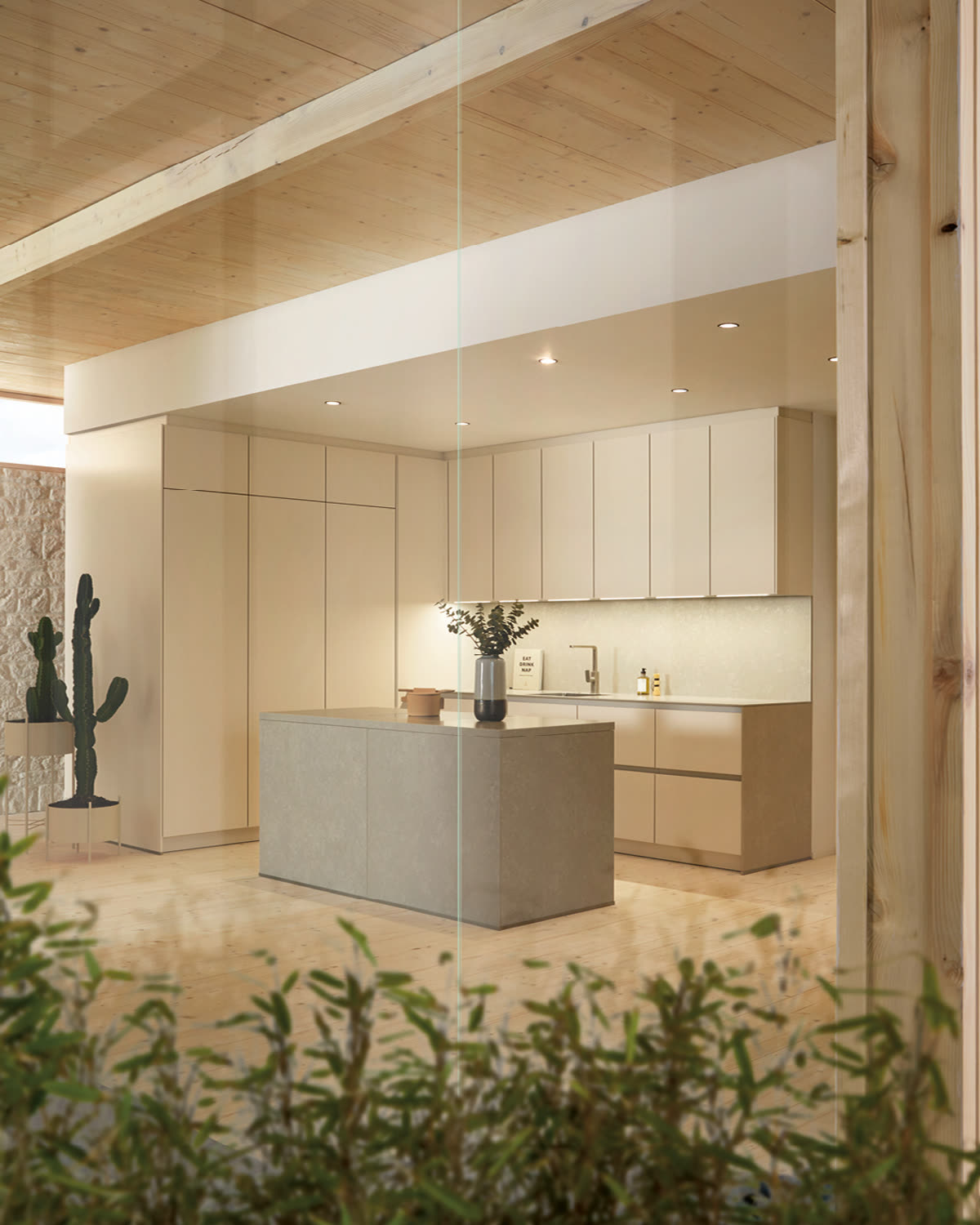 A next125 kitchen, on display at Riddle & Coghill Interiors' Edinburgh showrooms